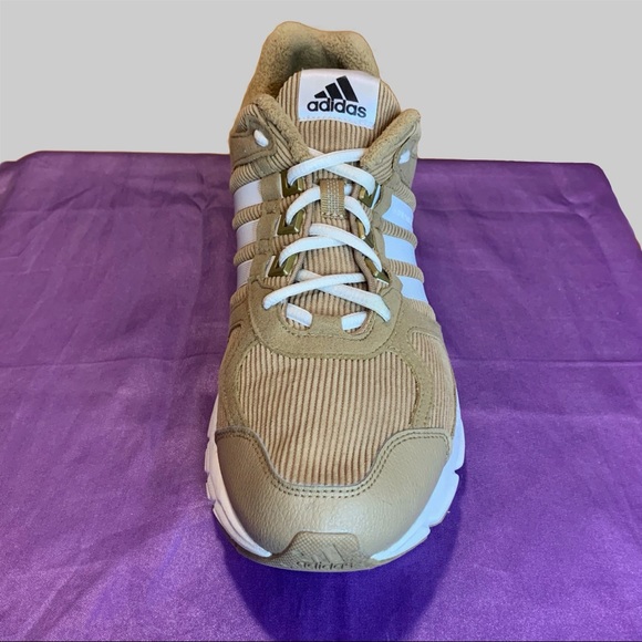 Adidas Light Brown Corduroy Men’s Trainers Size 9 - Picture 3 of 3